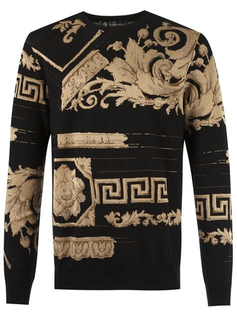 pull versace homme pas cher|Pulls Versace Pour Homme .